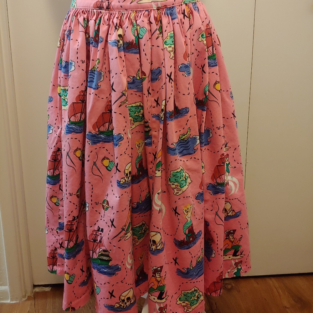 Pinup Couture Jenny Neverland Skirt Xl